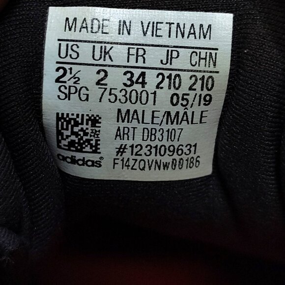 Adidas Adizero Afterburner 6 Grail Molded Cleats Boy's 2.5 Baseball SPG 753001 - Picture 2 of 11